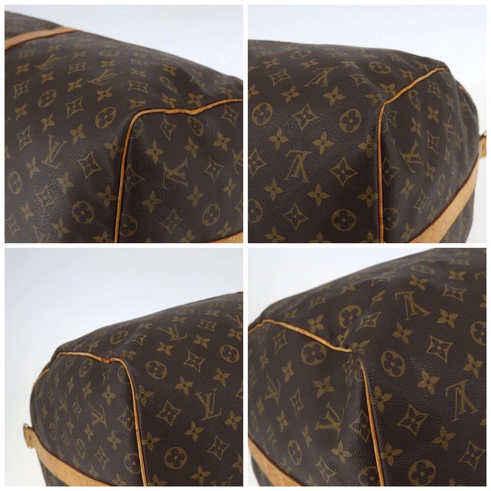LOUIS VUITTON Monogram Keepall Bandouliere 60 Boston Bag M41412 LV Auth ka964 - Picture 14 of 16